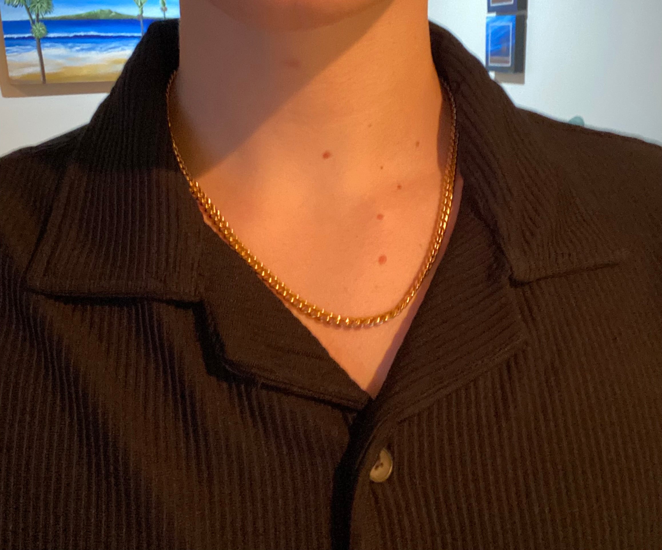 Gold Cuban Link Necklace